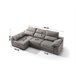 Chaise longue KLEE Vison