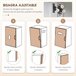 Alacena de Cocina MFD, Melamina de Madera HOMCOM, hogar - cocina Blanco