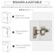 Alacena de Cocina Melamina de Madera HOMCOM, hogar - cocina Blanco