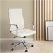 Silla de oficina - Canby - Simil cuero Blanco