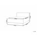 Beliani Cama con somier Terciopelo VALOGNES 172x220 Beige