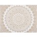 Beliani Cojín decorativo AGRIMONY Beige