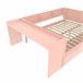 Camas nido 164x242 Rosa