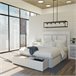 Canapé Luxury Max 3D 150x190 Blanco