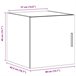 Armario De Pared 40 Blanco