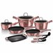 Batería de Cocina Berlinger Haus AT-6044 Rosa