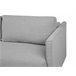 Beliani Sofá de 3 plazas Poliéster EKSJO Beliani Sofá de 3 plazas Poliéster EKSJO Gris Claro