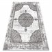 Alfombra LIRA E1468 Rosetón estructural moderna glamour 120x170 Blanco/ Gris