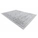 Alfombra MEFE moderna 2312 Ornamento Structural dos niveles 140x190 Gris