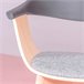 Silla de diseño nórdico en madera de fresno - Hut Madera