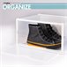 Pack 6 cajas zapatos plástico apilables y antivuelco Max Home Blanco