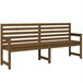Banco De Jardín 203x48 Blanco