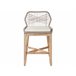 Beliani Conjunto bistro TALAMONE Gris/ Madera