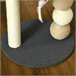 Árbol para Gatos Aglomerado de Madera, Poliéster, Sisal, Algodón Gris