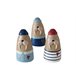 Figura decorativa morsa BERTA surtida material resina Multicolor