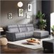Chaise longue relax eléctrico MOON Gris