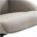 Sillón Relax Cuero sintético, Esponja, Acero HOMCOM Gris