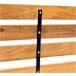 Banco de Jardín Acero, Madera de Pino Outsunny 122x60 Marron