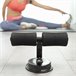 Barra de Sujeción para Abdominales con Ventosa y Guía de Ejercicios Negro
