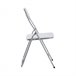 Silla Plegable Acolchada Eleonor 7house Blanco