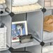 Armario Modular PP, Acero HOMCOM Transparente