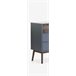 Cómoda 3 cajones NUSSA madera y gris Gris