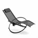 Tumbona Mecedora Orbital Plegable Negro