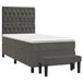 Cama box spring 90x190 Gris Oscuro