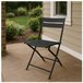Acomoda Textil – Silla Plegable de Acero. (Pack 4 Unidades) Negro