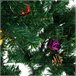 Árbol de Navidad PVC, Metal HOMCOM, hogar - decoración hogareña Verde