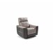 Sillón relax eléctrico MOON color gris claro y gris oscuro Gris