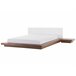 Beliani Cama LED MDF ZEN 328x229 Marron