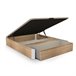 Canapé Luxury S-Max 3D 150x190 Natural/ Blanco