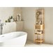 Beliani Estante de baño LEHI Madera Clara