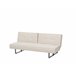 Beliani Sofá cama Poliéster DUBLIN Beige