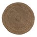 Alfombra de algas naturales 120x120 Natural