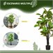 Plantas Artificiales PE, PEVA HOMCOM, hogar - decoración Verde