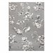 Alfombra GNAB Flores rosas 160x230 Gris