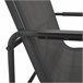 Set de jardín ARDEN con mesa y 6 sillas color gris Gris Oscuro