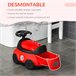 Orinal para Bebé PP, ABS, TPR HOMCOM Rojo