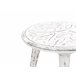 Beliani Conjunto de mesas CHANDRA Blanco/ Beige