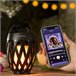 Altavoz Inalámbrico con LED Efecto Llama Negro