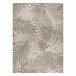 Alfombra de cuerda sisal FLOORLUX 20504 Hojas Selva 60x110 Beige
