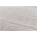 Alfombra con diseño geométrico y relieve CALEDONIA - ATTICGO 80x150 Crema