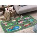 Beliani Alfombra para niños TUTAK Verde
