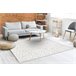 Alfombra SANTO sisal 58380 Hexágono 180x270 Crema