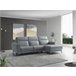 Chaise longue SALMA relax eléctrica Gris