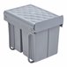 Cubo de basura extraíble Froland capacidad 2x10L + 1x20L plástico Cubo de basura extraíble Froland capacidad 2x10L + 1x20L plástico Gris