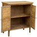Aparador de madera de 2 puertas Marron