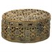 Caja Joyero de metal Dorado